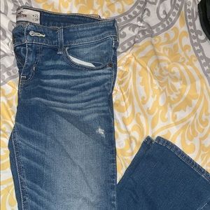 Hollister bootcut jeans!